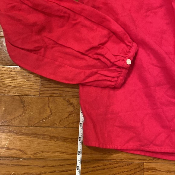 Linen like casual blouse - Picture 3 of 8